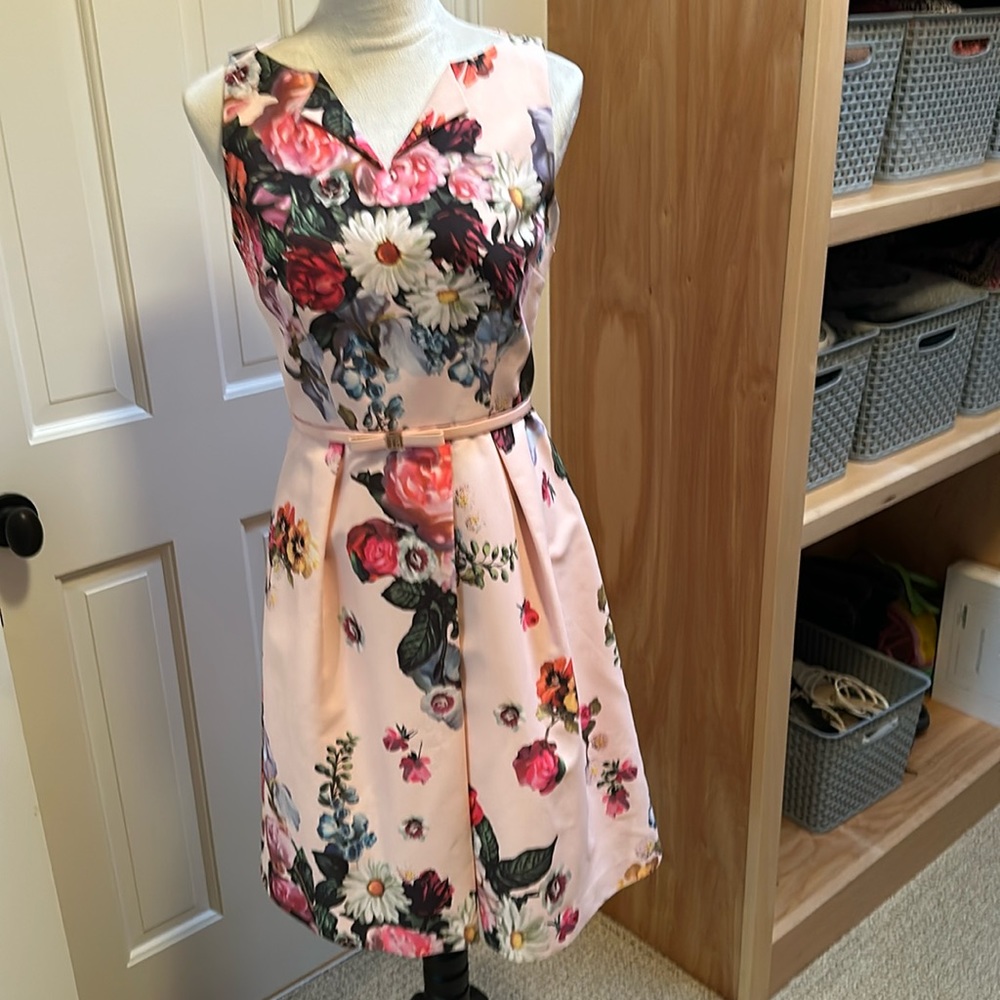 Ted Baker sleeveless garden party dress